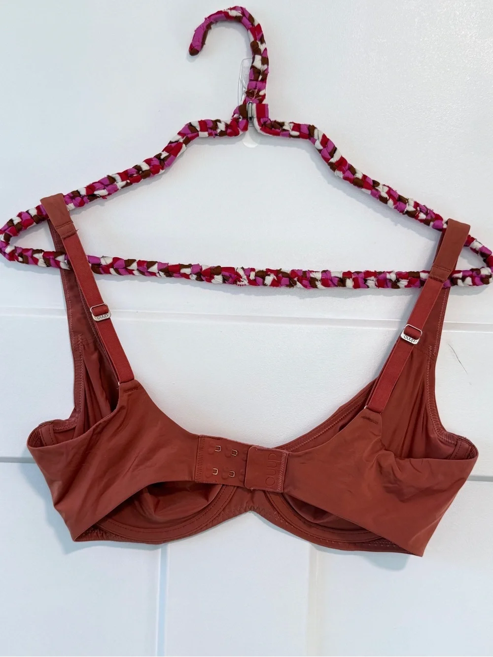 CUUP The Scoop Bra 34D Terracotta / Clay The Scoop - Microfiber Smooth Silky Bra